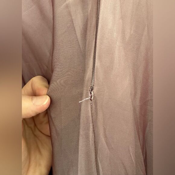 Mac Duggal | 67414 Chiffon Open Sleeve A Line Gown Size 2 NEW - Picture 13 of 13